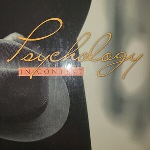 Psychology In Context